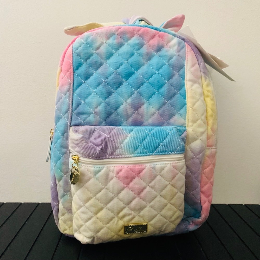 Betsey Johnson Pastel Tie Dye backpack